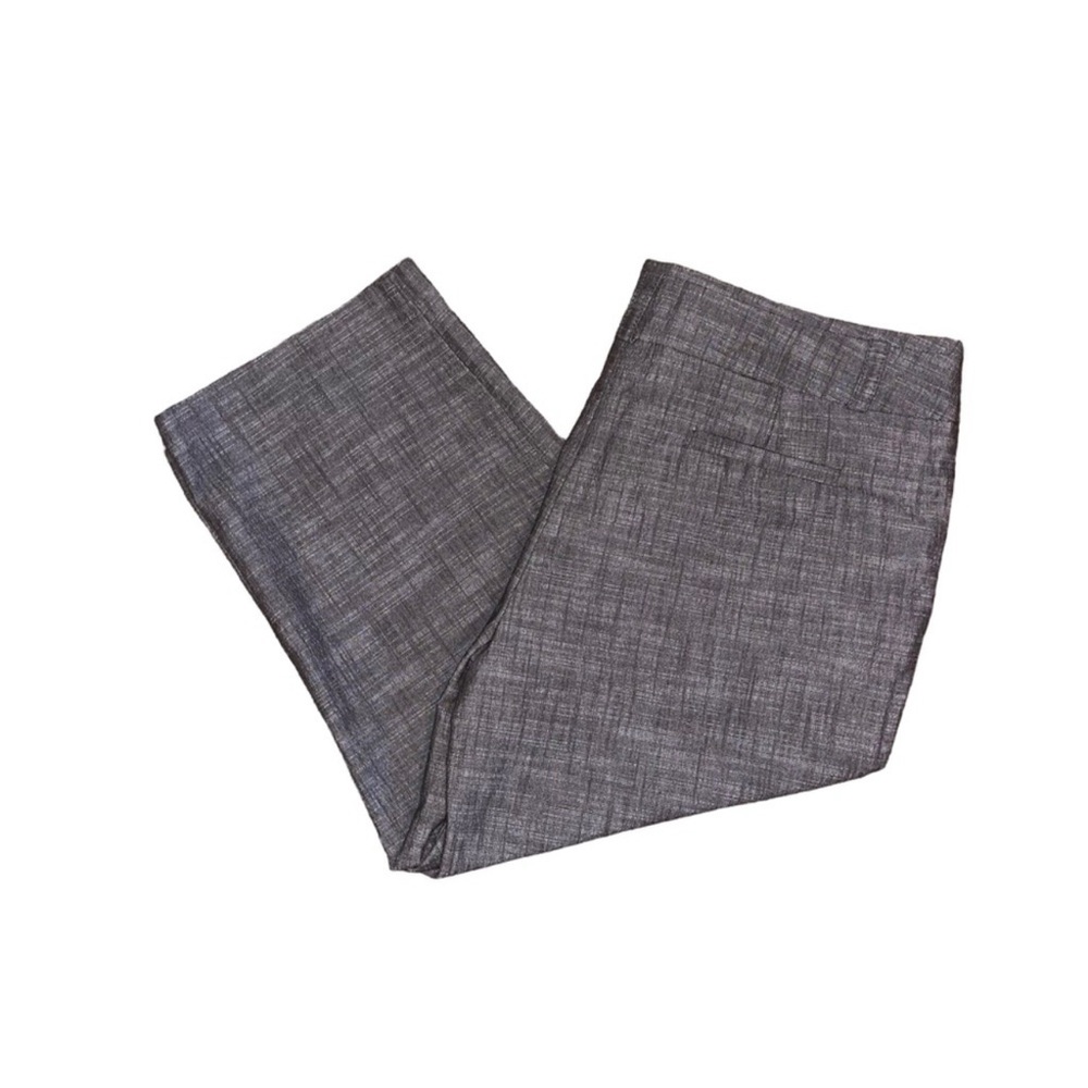 I.N. Studio Ankle Cropped Pant Gray Size 14